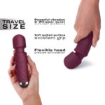 Мінівібромасажер Dorcel Wand Mini Wanderful Plum - Зображення 3