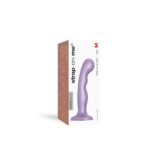 Насадка для страпона Strap-On-Me Dildo Plug P&G Lilas Metallic M - Зображення 4