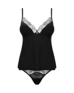 (SALE) Топ та трусики Obsessive Bella Rou top & panties XS/S, топ, трусики - Зображення 3