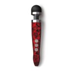 Вібромасажер DOXY Die Cast 3R - ROSE PATTERN, дуже потужний, перезаряджуваний, металевий корпус - Зображення 2