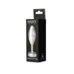 Металева анальна пробка DOXY Butt Plug SMOOTH, гладенька, діаметр 3,3 см - Зображення 5