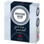Презервативи Mister Size - pure feel - 60 (3 condoms), товщина 0,05 мм - Зображення 2