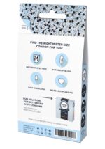 Набір презервативів Mister Size test-set 53–57–60, 3 розміри + лінійка, товщина 0,05 мм - Зображення 5