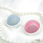 Набір вагінальних кульок LELO Beads Mini, діаметр 2,9 см, змінне навантаження, 2х28 та 2х37 г - Зображення 5