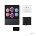Набір вагінальних кульок LELO Beads Plus, діаметр 3,5 см, змінне навантаження 2х28, 2х37 та 2х60 г - Зображення 4