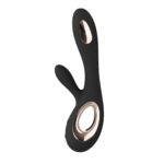 Вібратор-кролик LELO Soraya Wave Black, манливі рухи стовбура - Зображення 3