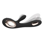 Вібратор-кролик LELO Soraya Wave Black, манливі рухи стовбура - Зображення 6