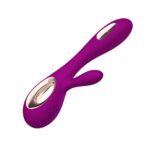 Вібратор-кролик LELO Soraya Wave Deep Rose, манливі рухи стовбура - Зображення 4