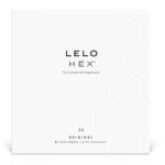 Презервативи LELO HEX Condoms Original 36 Pack, тонкі та суперміцні