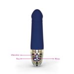 Вібратор Mystim Real Deal Neil Blue, потужний мотор, 8 режимів - Зображення 5