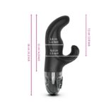 Вібратор-кролик з електростимуляцією Mystim Hop Hop Bob Black Edition - Зображення 6