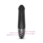 Вібратор з електростимуляцією Mystim Real Deal Neil Black Edition - Зображення 4