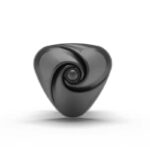 Вібратор для клітора з електростимуляцією Mystim Heart's Desire Black Edition - Зображення 2