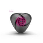 Вібратор для клітора з електростимуляцією Mystim Heart's Desire Black Edition - Зображення 7