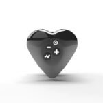 Вібратор для клітора з електростимуляцією Mystim Heart's Desire Black Edition - Зображення 3