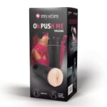 Мастурбатор-вагіна Mystim O(h) PUSH ME Vagina, можна стискати та регулювати вакуум - Зображення 7