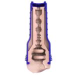 Мастурбатор-вагіна Fleshlight Boost Bang Light Medium Flesh, плаваючі кільця Turbo Tech - Зображення 6