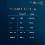 Сукня-бодістокінг Moonlight Plus Model 06 XL-XXXL Black - Зображення 6