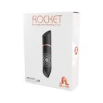Віброкуля у вигляді помади Adrien Lastic Rocket Black - Зображення 4