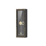 Розкішний нашийник з повідцем Zalo Collar & Leash Set Black, натуральна шкіра - Зображення 4