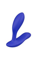 Смарт-вібромасажер простати We-Vibe Vector+ ROYAL BLUE, пульт ДК, регульований кут нахилу - Зображення 3