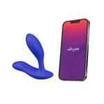 Смарт-вібромасажер простати We-Vibe Vector+ ROYAL BLUE, пульт ДК, регульований кут нахилу - Зображення 2