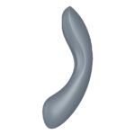 Вакуумний стимулятор з вібрацією Satisfyer Curvy Trinity 1 Bluegrey, іграшка 3в1 - Зображення 2