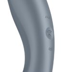 Вакуумний стимулятор з вібрацією Satisfyer Curvy Trinity 1 Bluegrey, іграшка 3в1 - Зображення 3