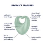 Вібратор на палець та ерекційне кільце 2в1 Satisfyer Perfect Pair 3 - Зображення 6