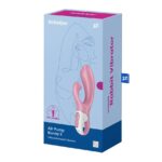 Вібратор-кролик надувний Satisfyer Air Pump Bunny 2 - Зображення 5