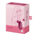 Вібратор для зовнішньої стимуляції Satisfyer Spot On 1 Berry, гнучкий відросток - Зображення 5