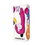Вібратор вагінально-кліторальний Alive Bifun Pro, Pink, перезаряджуваний - Зображення 3