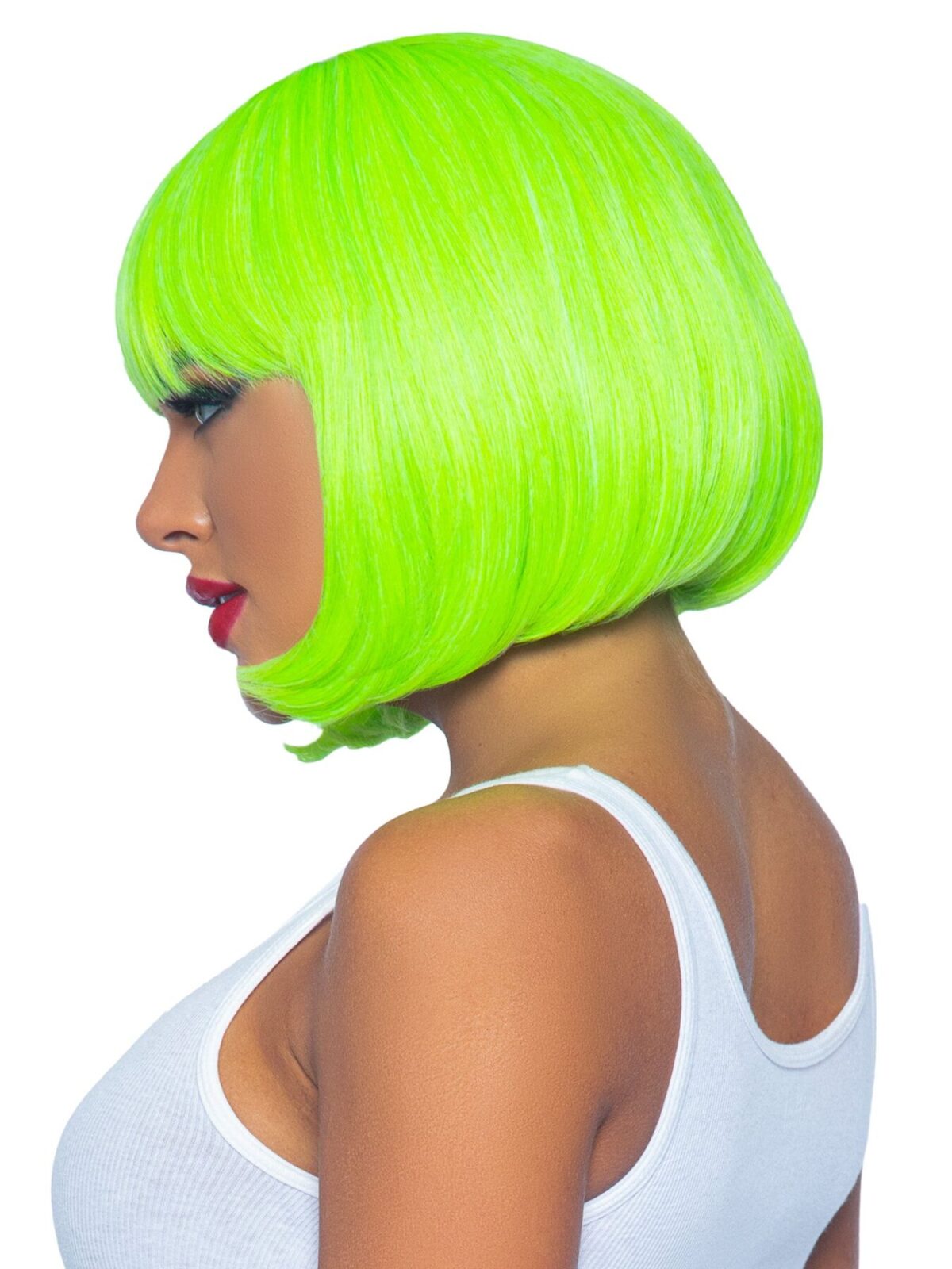 Перука Leg Avenue 12″ Neon short bob wig Neon Green - Зображення 3