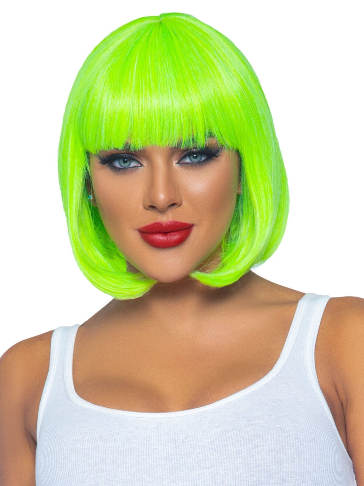 Перука Leg Avenue 12″ Neon short bob wig Neon Green - Зображення 1
