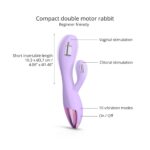 Вібратор-кролик Love To Love FUNKY BUNNY - VIVA MAUVE - Зображення 2