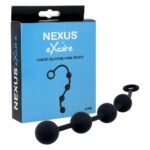 Анальні кульки Nexus Excite Large Anal Beads, силікон, макс. діаметр 3 см - Зображення 3
