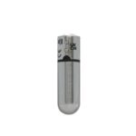 Віброкуля PowerBullet First-Class Bullet 2.5″ with Key Chain Pouch, Silver, 9 режимів вібрації - Зображення 5