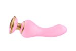 Вібратор для точки G Shunga Sanya Light Pink, гнучкий стовбур - Зображення 2
