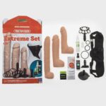 Набір для страпону Doc Johnson Vac-U-Lock Dual Density Extreme Set (м'ята упаковка) - Зображення 6