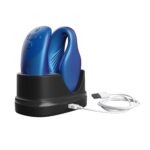 Смарт-вібратор для пар We-Vibe Chorus Cosmic Blue, сенсорне керування вібраціями стисненням пульта - Зображення 6