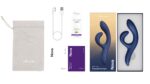 Смарт вібратор-кролик We-Vibe Nova Midnight Blue, ергономічний, регульований кут нахилу стовбура - Зображення 6