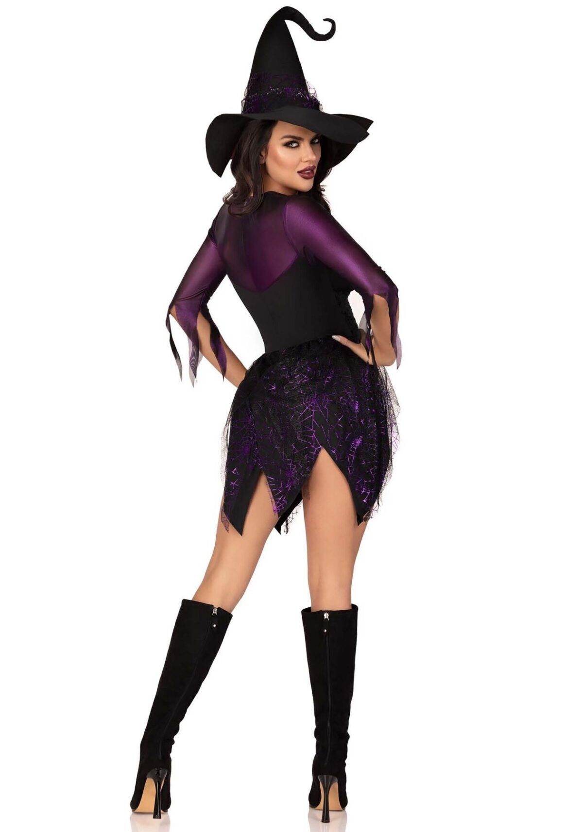 Костюм відьми Leg Avenue Mystical Witch L, сукня, капелюх - Зображення 5