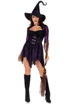 Костюм відьми Leg Avenue Mystical Witch XL, сукня, капелюх - Зображення 4