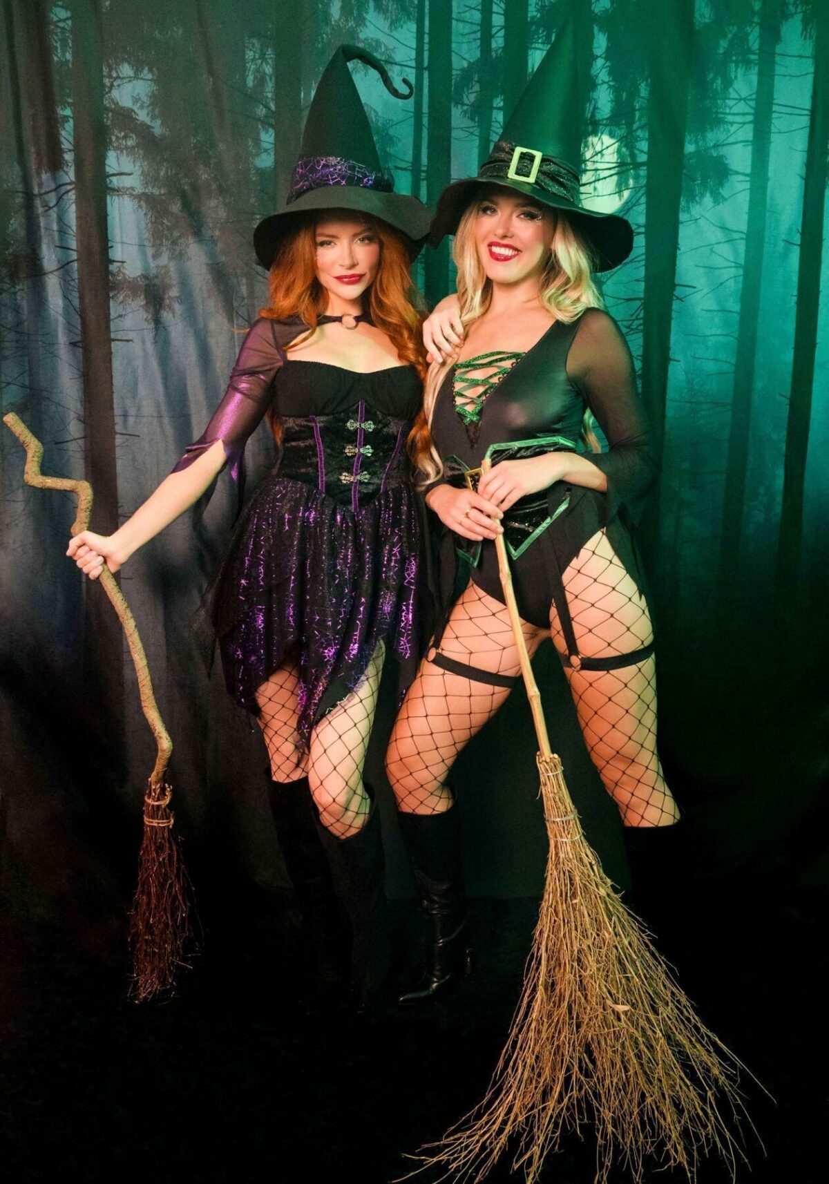 Костюм відьми Leg Avenue Mystical Witch L, сукня, капелюх - Зображення 6