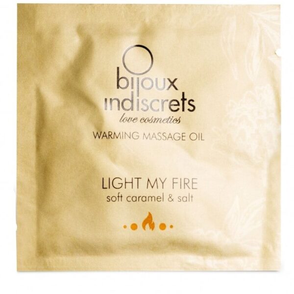 Пробник Bijoux Indiscrets Sachette Light My Fire – Caramel&Sea salt  (2 мл)