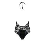 Боді з дуже глибоким декольте Passion DARYL BODY S/M, black - Зображення 6