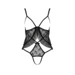 Боді монокіні з відкритими грудьми Passion JUSTINA BODY L/XL, black - Зображення 3