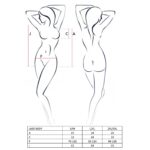 Відвертий боді з елементами стреп Passion Exclusive JADE BODY XXL/XXXL, black - Зображення 5