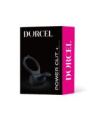 Ерекційне кільце Dorcel Power Clit Plus з вібрацією, перезаряджається, з язичком та щіточкою - Зображення 6