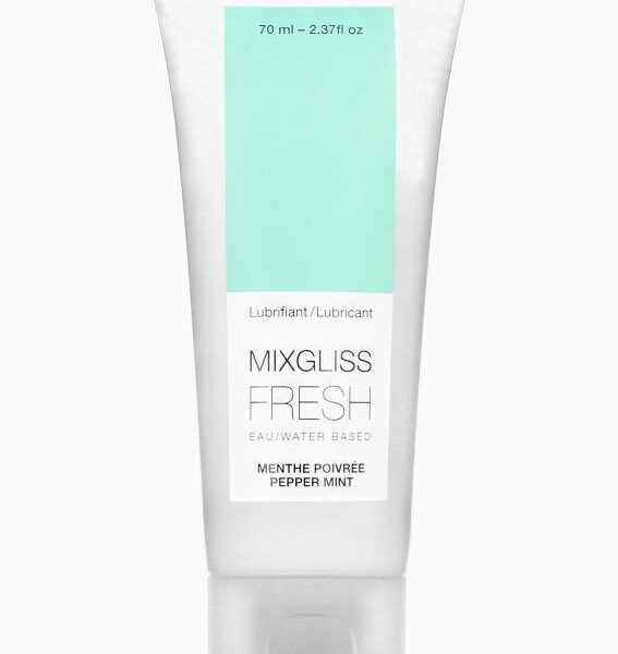 Лубрикант на водній основі MixGliss FRESH Pepper mint (70 мл) перцева м’ята